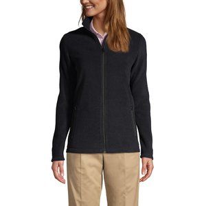 Lands' End Women's T200 Fleece Jacket, Full Zip School Uniform, NWT